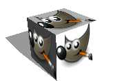 Gimp.2.0 cube bouclainville infographiste