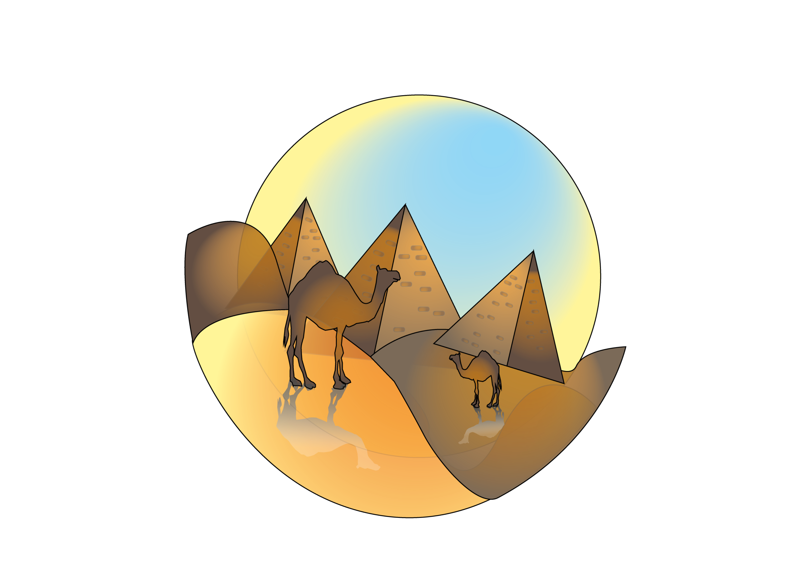 desert chameaux bouclainville web designer illustrator