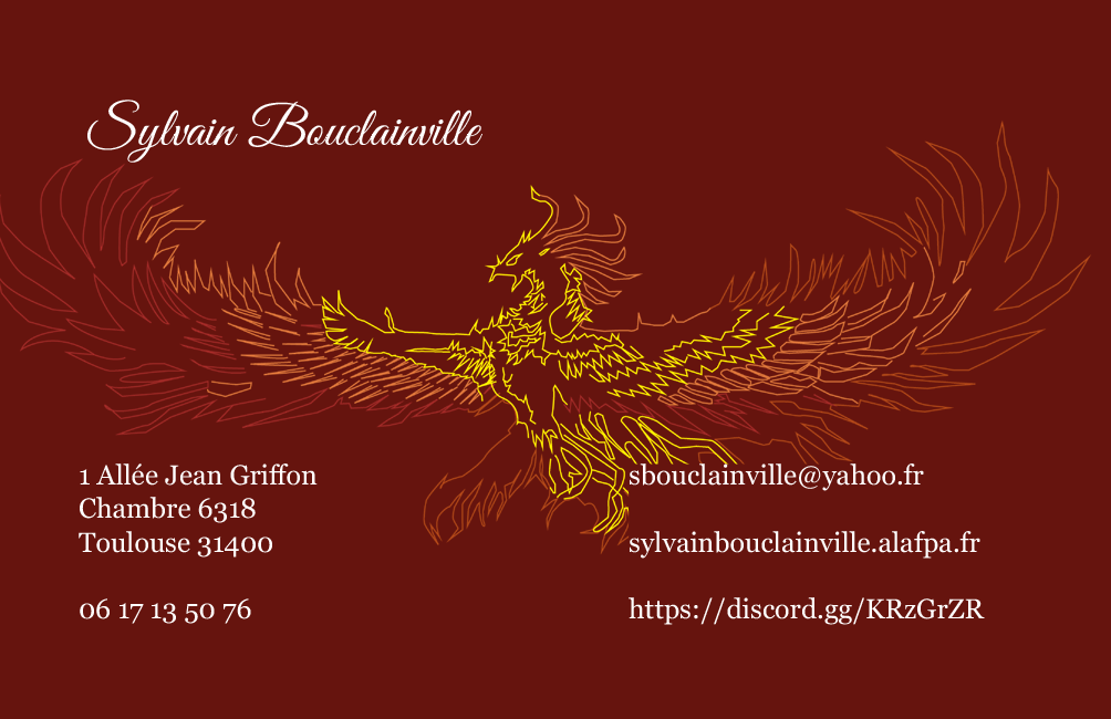 carte de visite recto phenix bouclainville infographiste