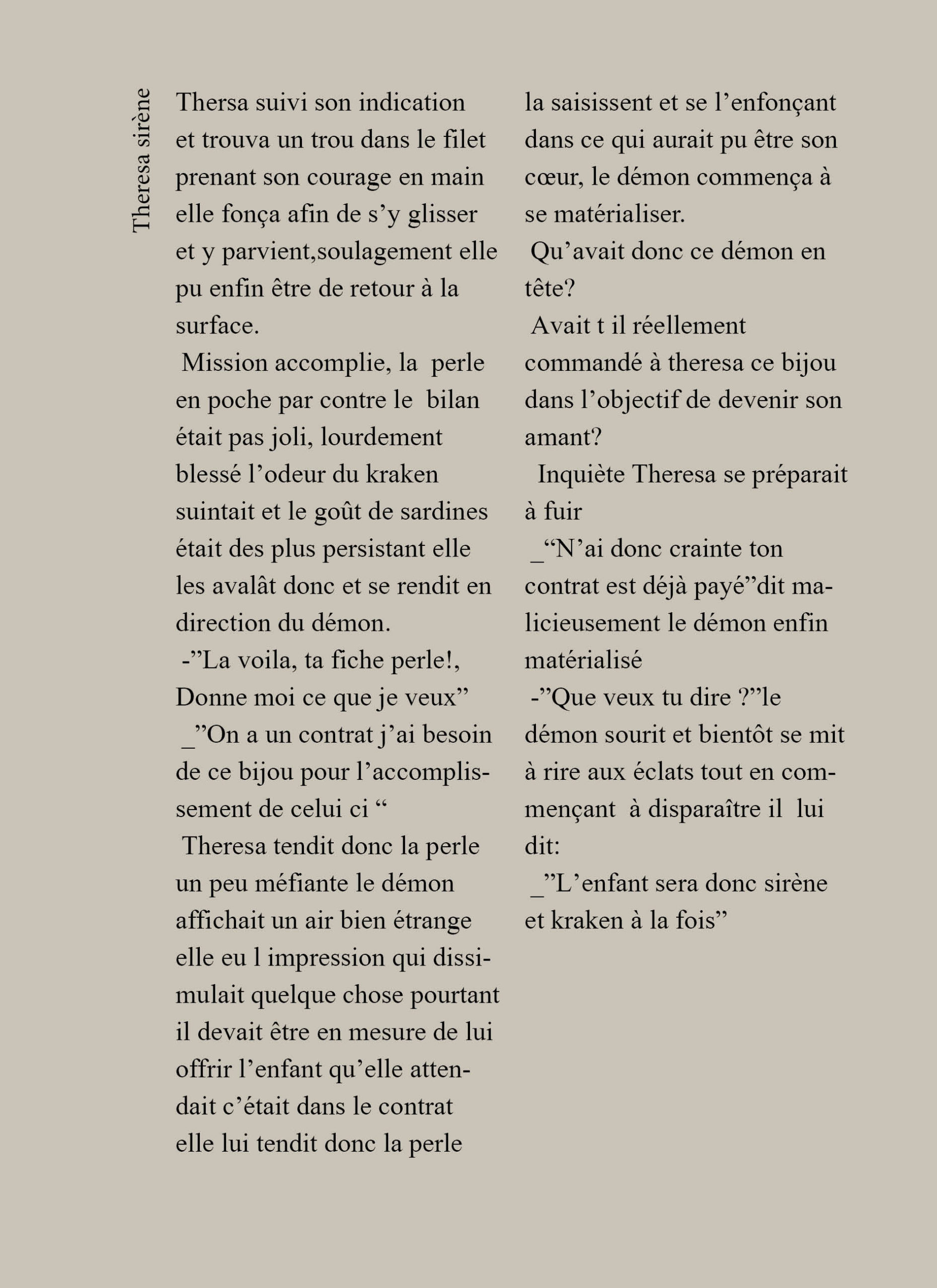Theresa sirene bouclainville infographiste
