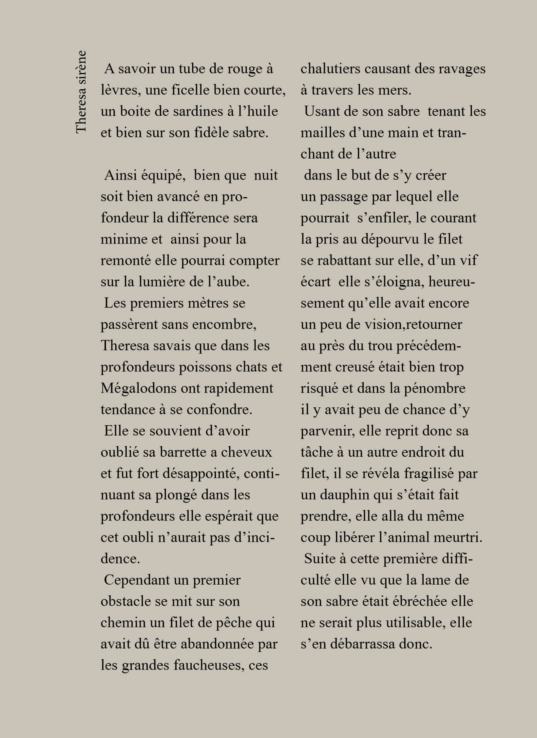 Theresa sirene bouclainville infographiste