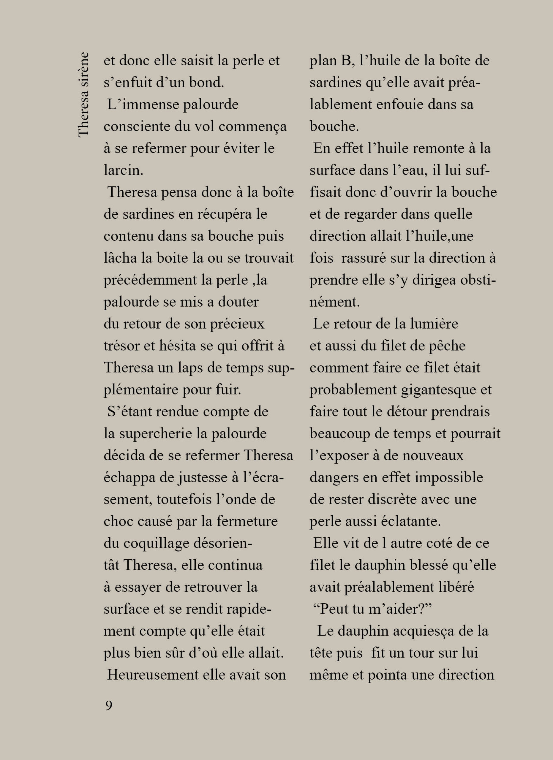 Theresa sirene bouclainville infographiste