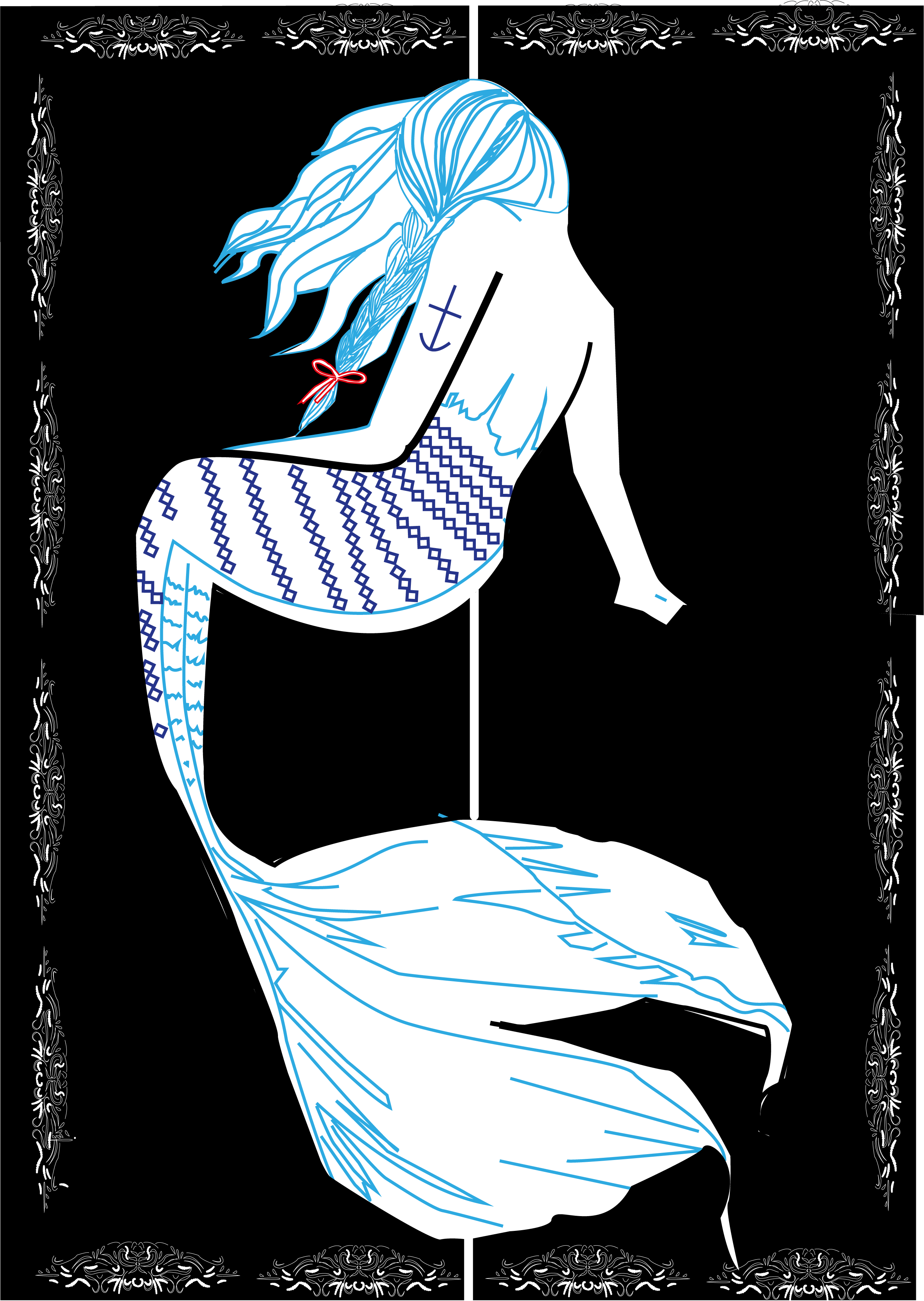 sirene  conte de fée bouclainville